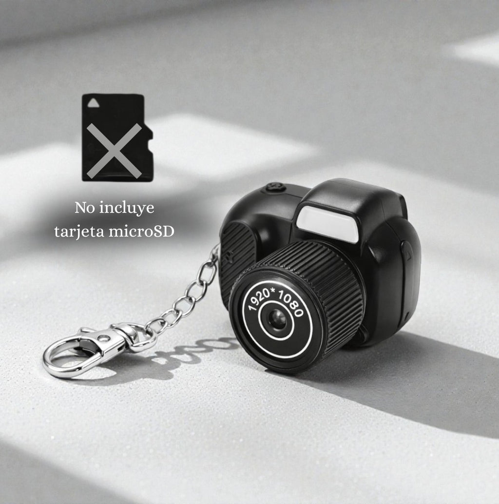 Cámara llavero Rewind